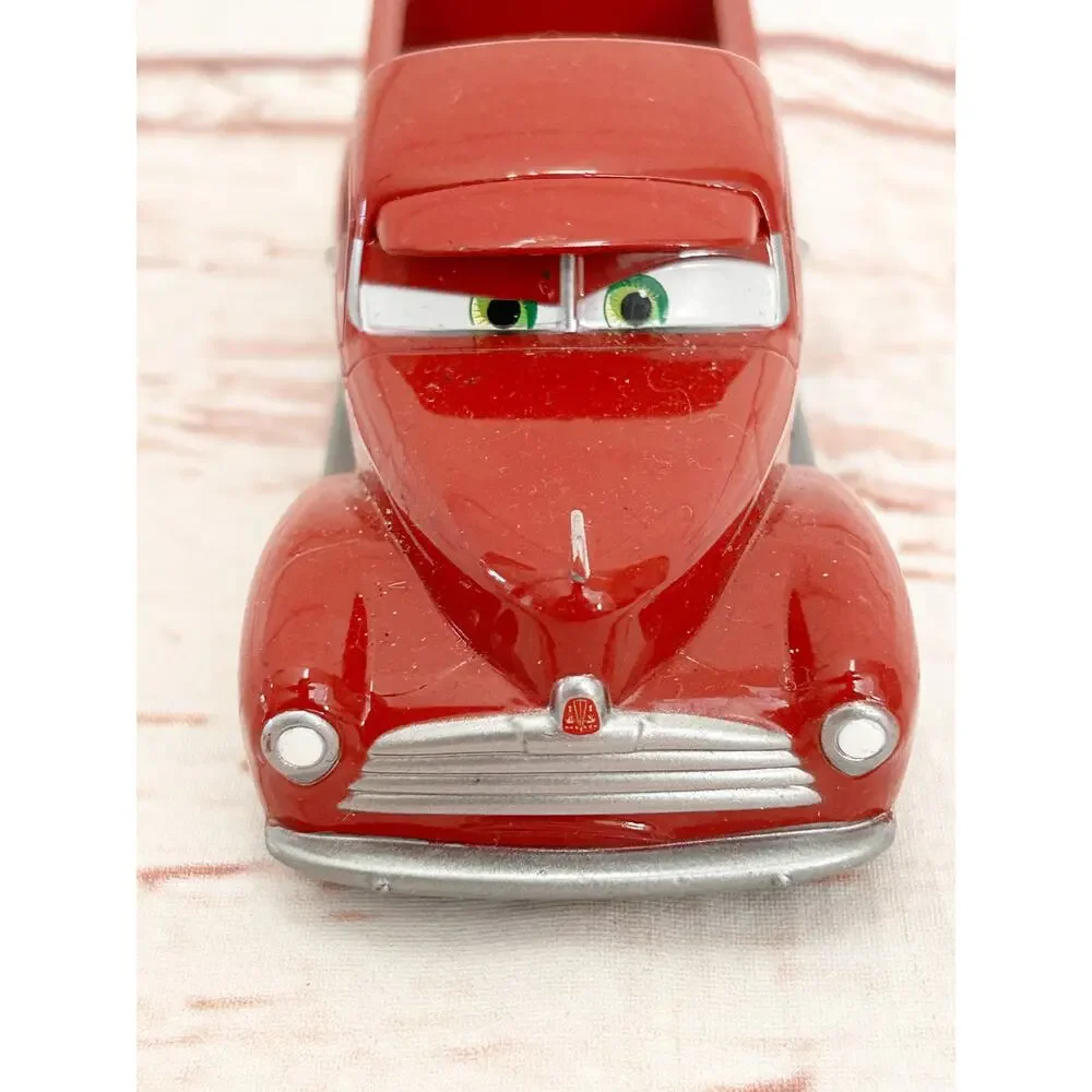 DISNEY PIXAR Cars Heyday Smokey Diecast Pickup Truck 1:55 Scale Red
